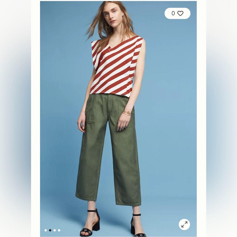 Anthropologie Dulcina Asymmetrical Top M11